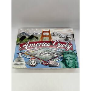 America-Opoly Monopoly Route 66 Americaopoly Board Game Late For The Sky